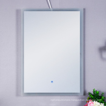 Hot Selling Rectangle Hotel Luxury Wall Mounted Illuminated Lighted Frame Led Bathroom Mirror